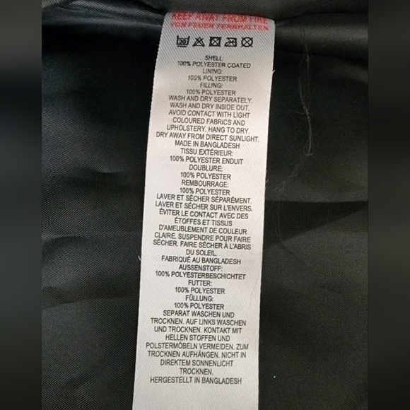 French Connection Mens Puffer Jacket Small - Picture 10 of 10